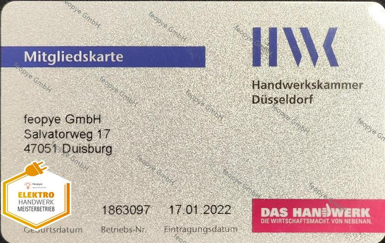 Bild 3: Anmeldung Ihrer PV Anlage - über 30 Jahre Erfahrung vom Elektro-Meisterbetrieb