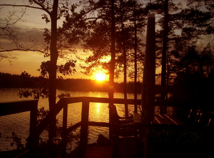 Süd-Schweden Vermiete Ferienhaus mit Boot direkt am See Alleinlage keine Nachbarn Angelurlaub - Ferienhaus Schweden - Bild 4