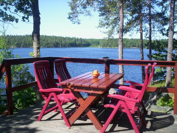 Süd-Schweden Vermiete Ferienhaus mit Boot direkt am See Alleinlage keine Nachbarn Angelurlaub - Ferienhaus Schweden - Bild 17