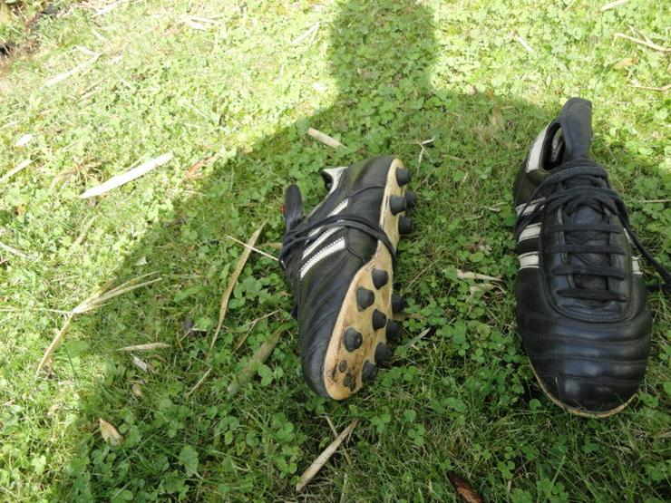 ADIDAS Copa Mundial, Fußballschuhe UK 6.5 / EU 40 Känguruhleder schwarz/weiß - Fußball - Bild 3