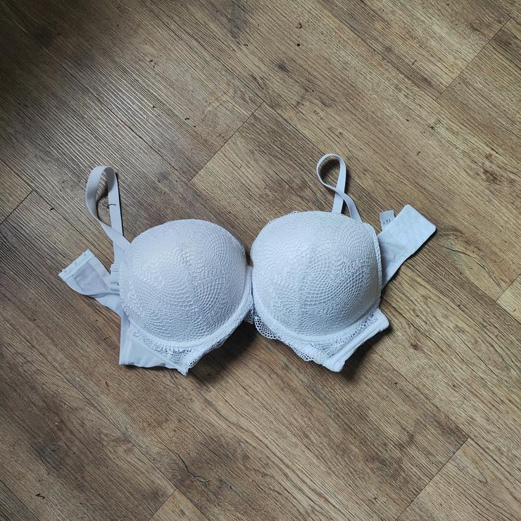 95C, süßer Push-Up BH mit Spitze! neu - Cup C / 44-46 / L - Bild 1