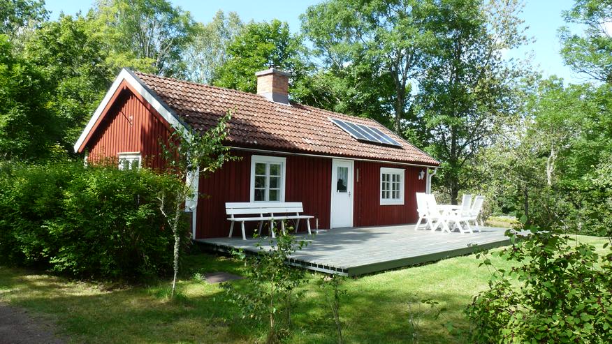 Bild 9: Angelurlaub in Ferienhaus m. Boot in Süd-Schweden ohne Nachbarn, 50m z. Lachsfluss 