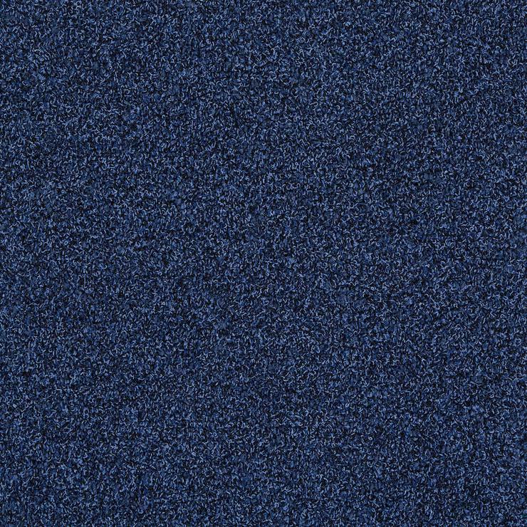 Wunderschöne blaue Halbhochflor-Teppichfliesen von Interface 5,00