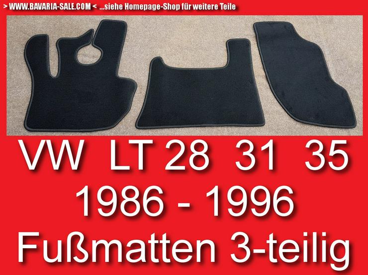 ❌ Fußmatten VW LT 28 31 35 Satz Teppich 3-teilig 86-96 Fussmatten