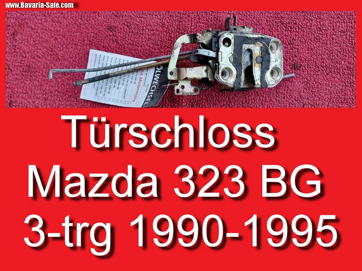 Türschloss Schloss Mazda 323 BG BG13 BG8 GTR Türe li 90-95 - Türen, Griffe & Fensterheber - Bild 1