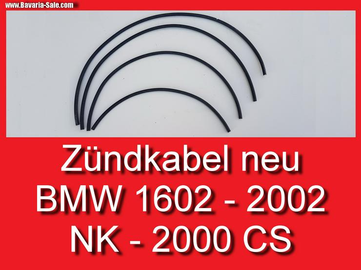  ❌ Zündkabel neu BMW E10 1602 2002 tii E10 E12 E21 4-zyl - Motorteile & Zubehör - Bild 1