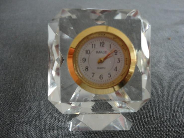 Kristall Tischuhr Miniatur Image Quartz