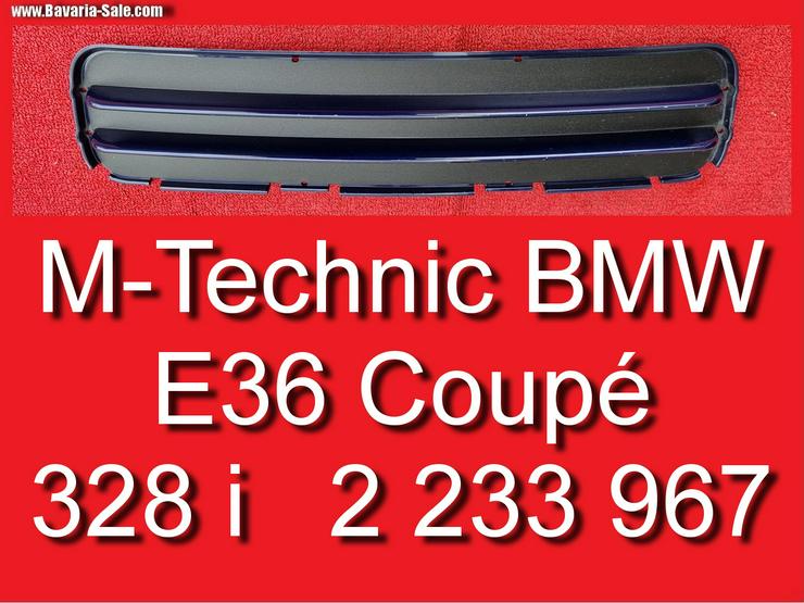 ❌ BMW E36 M-Tech Blende Stoßstange vorne 2233869 2233867 Montreal