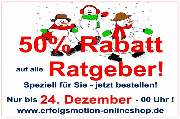 Bild 2: Geschenkidee! 50 % Rabatt auf alle Ratgeber!