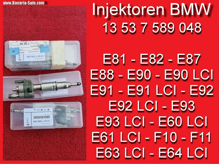 Bild 1: ❌ 4 Einspritzdüse Injektoren BMW E81 E87 E90 E60 F10 F11 E63 E64