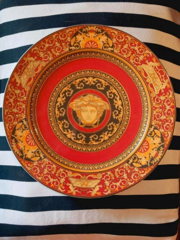 Versace Rosenthal Teller Platzteller Medus red 31 cm fehlerfrei