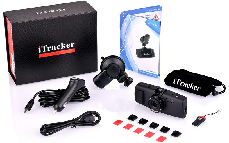 Bild 4: iTracker GS6000-A12 Dashcam, Autokamera, neu, original verpackt