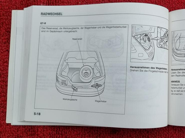 Bild 11: ❌ Bedienungsanleitung Bordmappe Mazda 323 BG BG8 GTR GTX TX