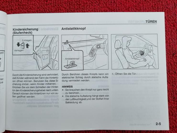 Bild 7: ❌ Bedienungsanleitung Bordmappe Mazda 323 BG BG8 GTR GTX TX