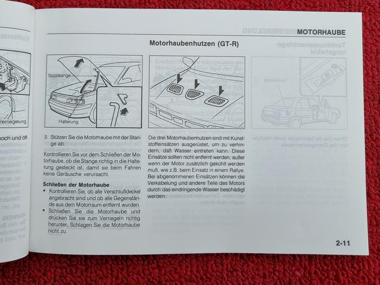 Bild 8: ❌ Bedienungsanleitung Bordmappe Mazda 323 BG BG8 GTR GTX TX