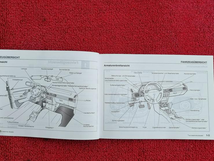 Bild 5: ❌ Bedienungsanleitung Bordmappe Mazda 323 BG BG8 GTR GTX TX