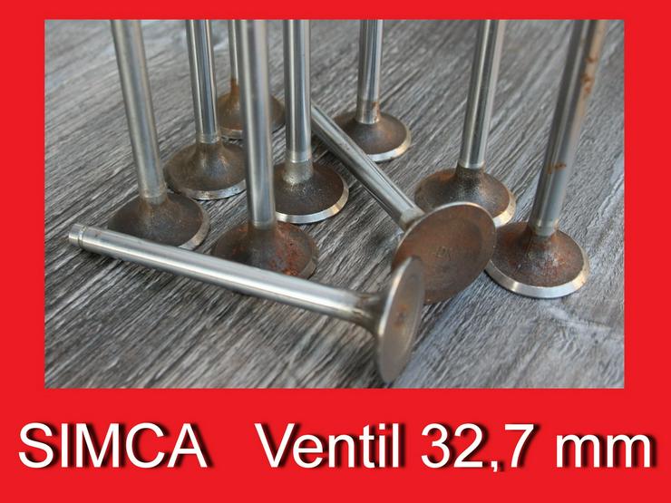 ❌ Simca Einlassventil Auslassventil 32,7 mm 1000 Serie Rallye