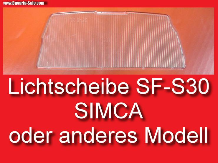  ❌ Lichtscheibe evtl Simca Talbot Modell unbekannt oder anderer Youngtimer