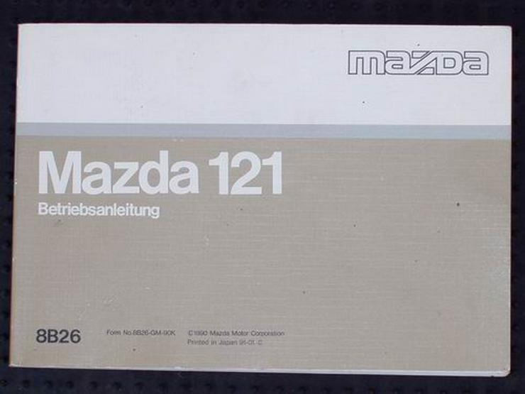 Bild 8: ❌ Bordbuch Bordmappe Mazda 121 DB 90 - 95 Owners Manual