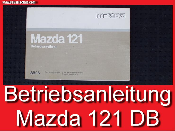 ❌ Bordbuch Bordmappe Mazda 121 DB 90 - 95 Owners Manual