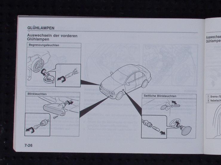 Bild 3: ❌ Bordbuch Bordmappe Mazda 121 DB 90 - 95 Owners Manual