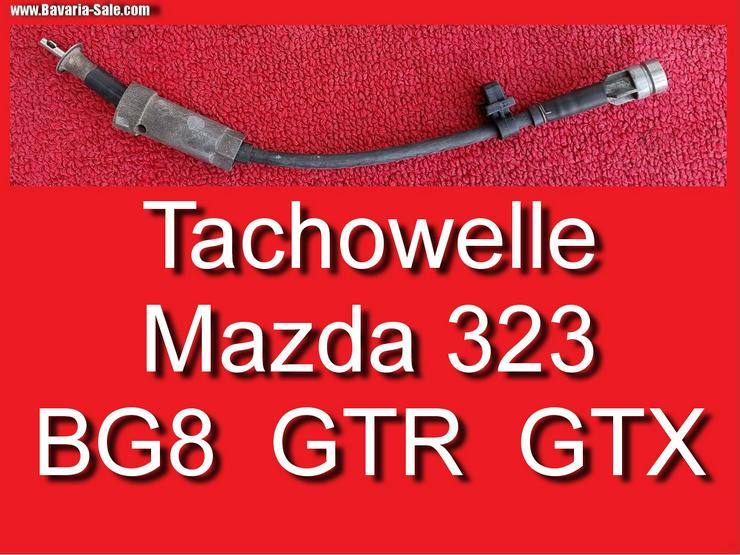 ❌ Tachowelle Verlängerung Mazda 323 BG8 GTX GTR 33 cm Tacho - Getriebe - Bild 1