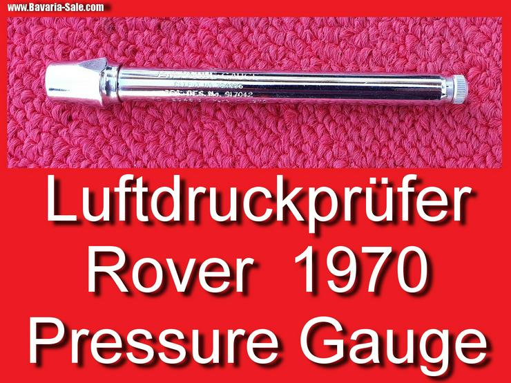 ❌ Luftdruckprüfer Rover 1970 England Pressure Gauge Luftprüfer