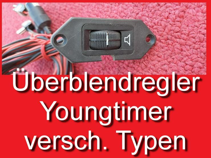 ❌ Überblendregler für Youngtimer BMW 1602 635CSI Mercedes Opel Audi VW Ford