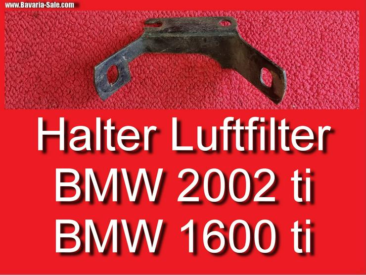 ❌ Halter Luftfilter Luftfilterkasten BMW 1602 1600 2002 ti E10