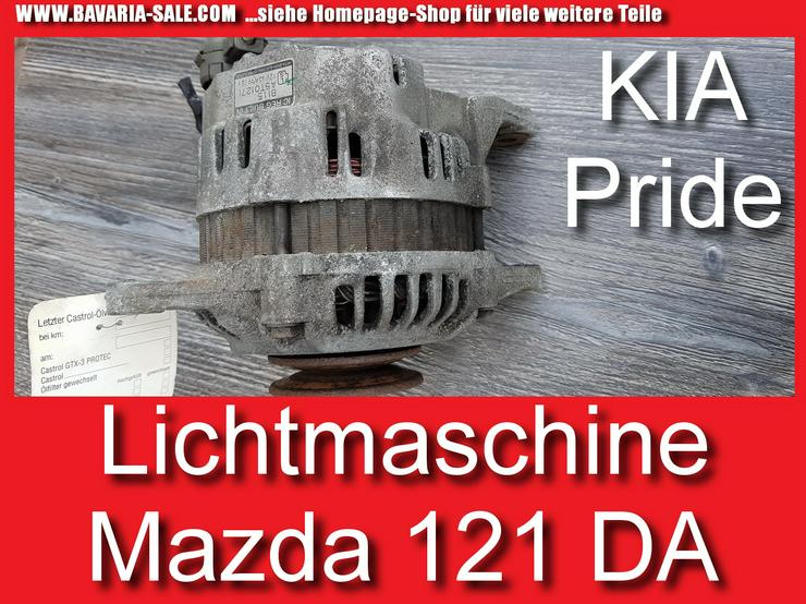 ❌ Lichtmaschine Mazda 121 DA bis 1989 / Kia Pride Generator Lima