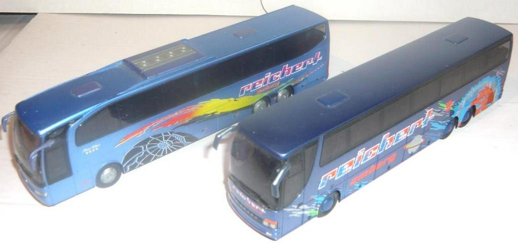 Bild 2: Rietze H0 1:87 Reisebus Reichert Amberg Setra S317 MB Travego