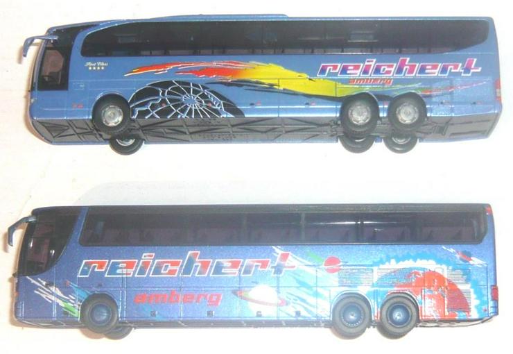 Bild 4: Rietze H0 1:87 Reisebus Reichert Amberg Setra S317 MB Travego