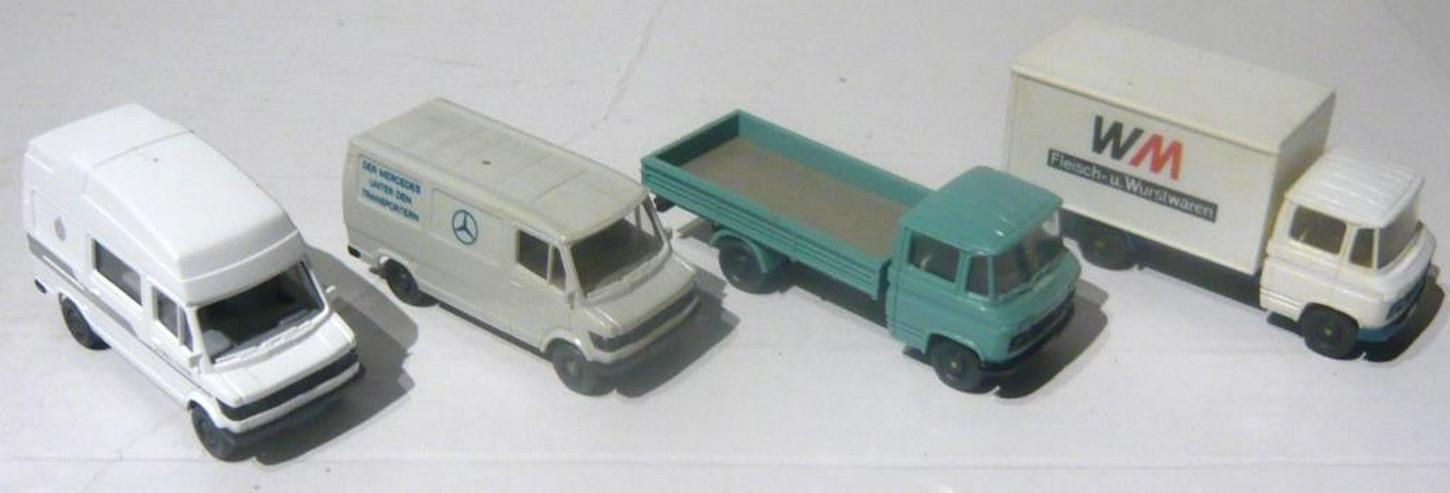 Wiking alt 1:87 4 Klein LKW MB L408 207D Wohnmobil JAMES COOK - Modellautos & Nutzfahrzeuge - Bild 1