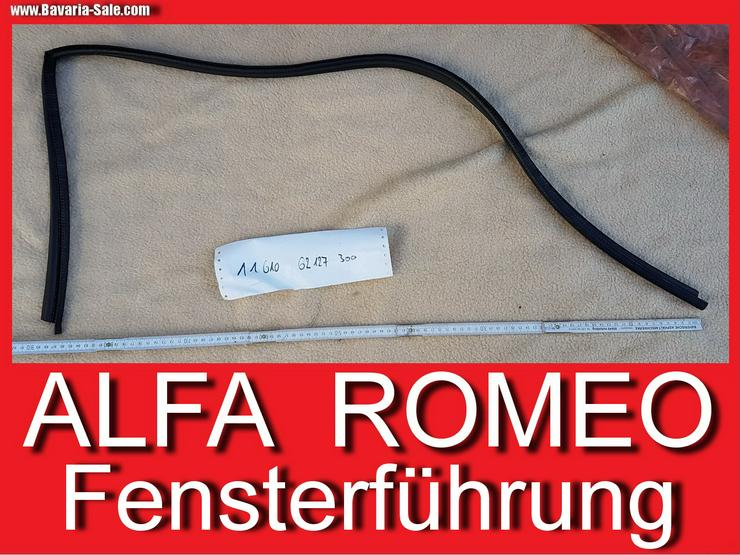 ❌ Fensterdichtung vorne li und re an Karosse Alfa Romeo NOS