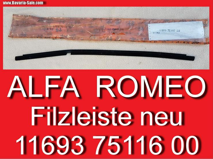 ❌ Filzleiste vo Leiste Alfa Giulietta / Sud 116937511600 NOS