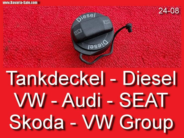 Tankdeckel Tankverschluss VW DIESEL Golf 3 4 Passat Polo Audi Seat Skoda 1J0 201 553 G