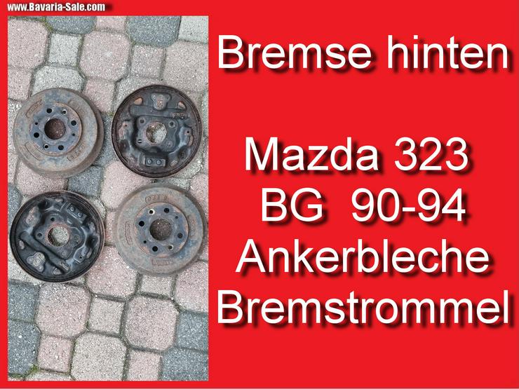 ❌ Bremse hinten Ankerbleche Mazda 323 BG 90 - 95 Bremstrommel