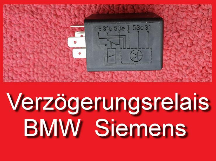 ❌ Verzögerungsrelais Scheibenwischer Siemens 5WK1 640 BMW VW Opel