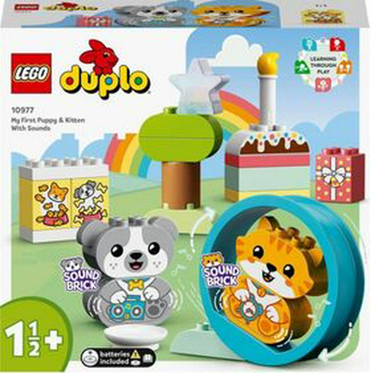  Duplo Mein erstes Hündchen & Kätzchen