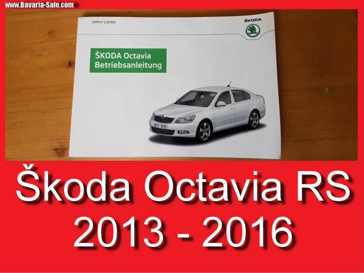 ❌ Betriebsanleitung Skoda Octavia 13 -16 5e Oktavia Bordbuch