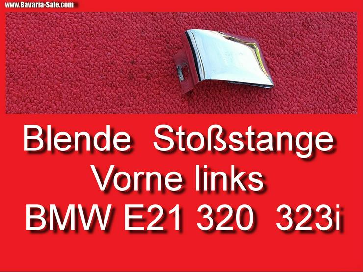 ❌ Blende Stoßstange BMW 316 318 320 323 i E21 vorne links