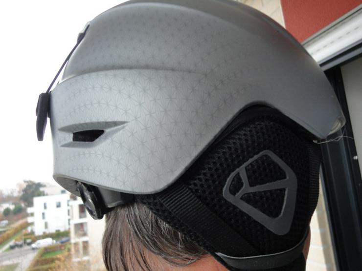 Bild 6: Ski-und Snowboardhelm Erwachsene silber neuwertig Gr. M/L ( 56-59 cm)