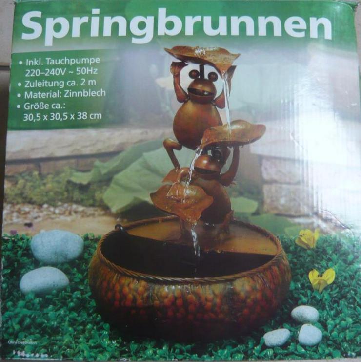 Bild 2: Zimmerspringbrunnen ungebraucht verpackt mit Anleitung