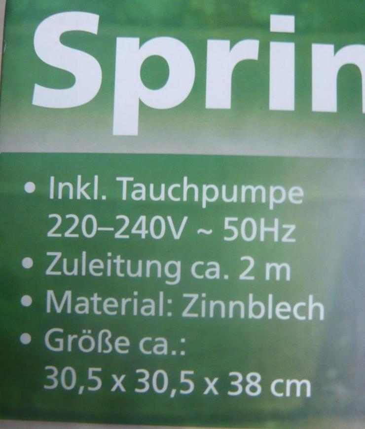 Bild 4: Zimmerspringbrunnen ungebraucht verpackt mit Anleitung