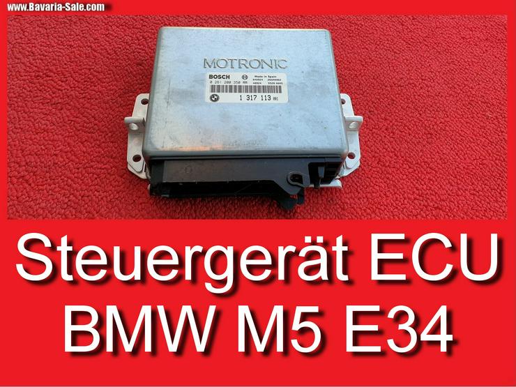 ⏰ Motorsteuergerät ECU BMW M5 E34  Motronic 0261200350 1317113