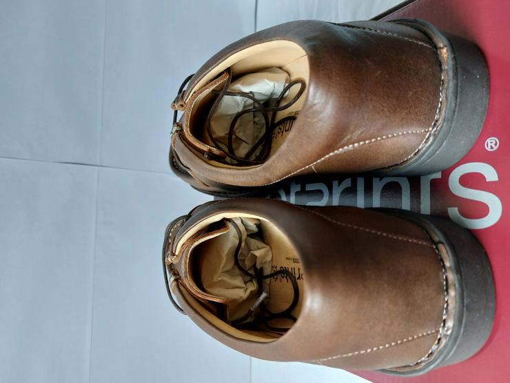 Bild 3: Halbschuhe mit BIRKENSTOCK Fußbett braun LEDER sehr bequem Gr. 41 