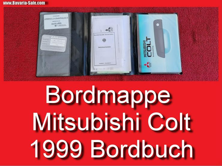 ❌ Bordmappe Mitsubishi Colt 1999 Bedienungsanleitung ABE 44136