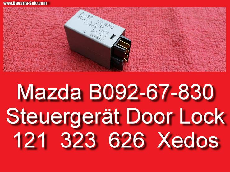 ❌ Mazda Relais Relay Timer Door Lock B09267830 B092 67 830 - Elektrik & Steuergeräte - Bild 1