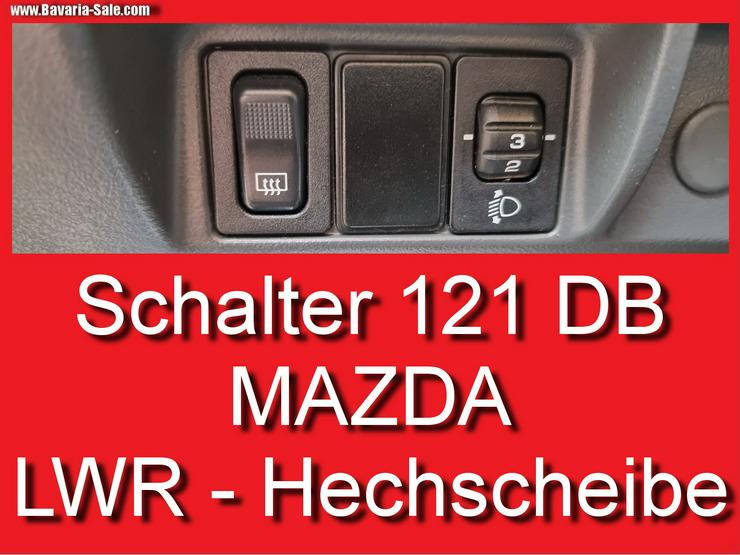 ❌ Schalter Mazda 121 DB Heizb Heckscheibe Leuchtweitenregulierung