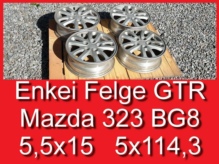 ❌ Enkei Alufelgen Felge ALU Original Mazda 323 BG8 BG83 GTR - Alufelgen - Bild 1